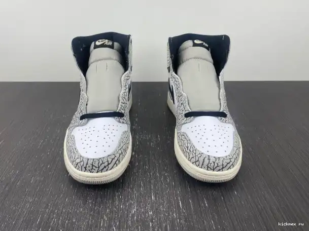Cheap Kickmax Cement Jordan OG 1 DZ5485-052 High White Air 0328